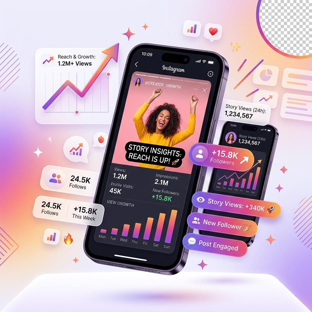 Instagram Story Views Increasing Reach