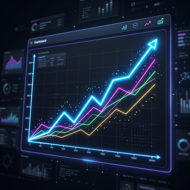 YouTube Analytics Graph showcasing engagement
