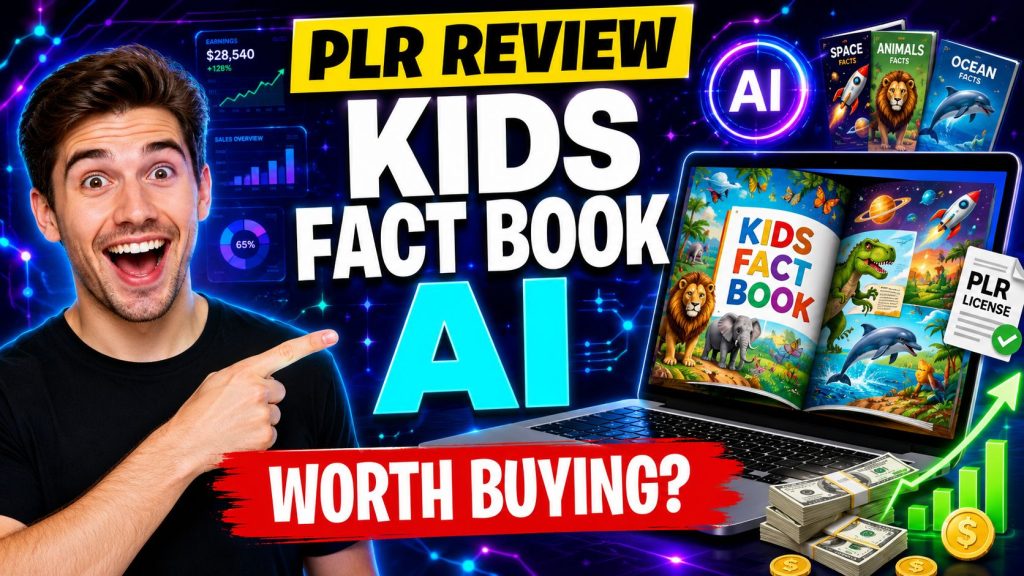 PLR Kids Fact Book Creator AI Review