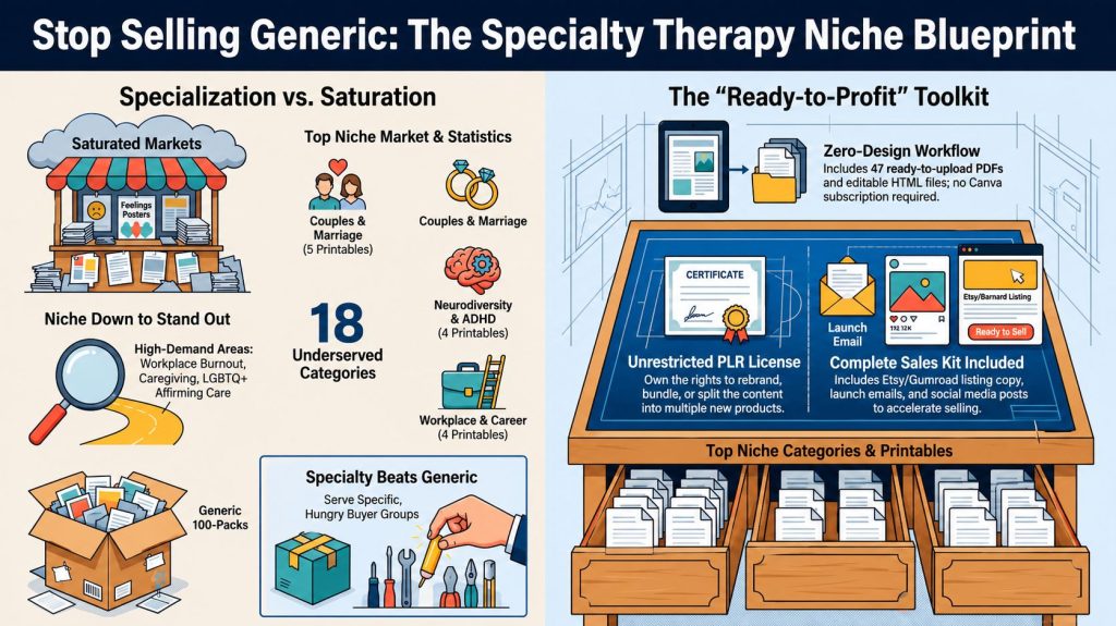 Therapy Printables W/ Unrestricted PLR Review