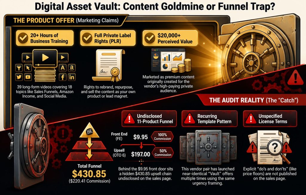 Digital Asset Vault PLR Bundle Review
