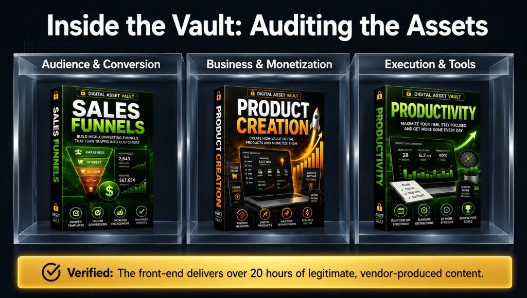 Digital Asset Vault PLR Bundle Review