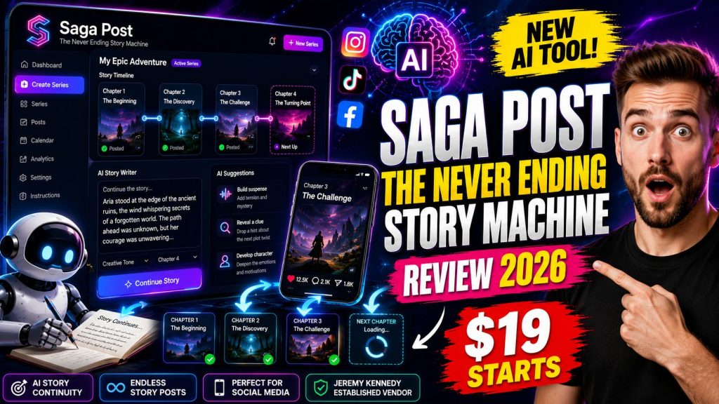 Saga Post The Never Ending Story Machine Review