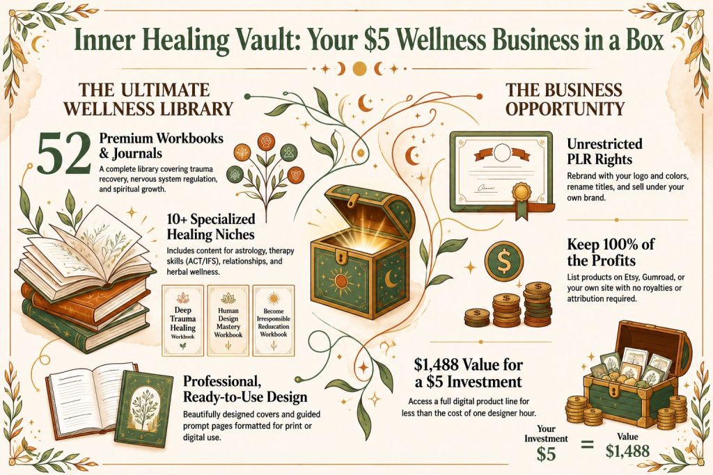 Inner Healing Vault w/ Unrestricted PLR Review