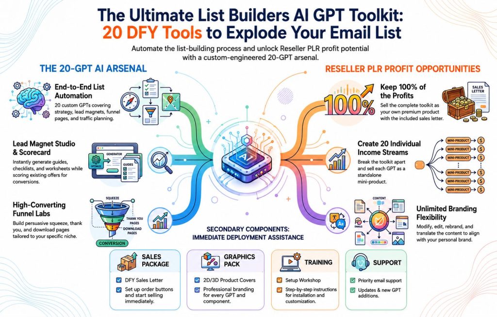PLR The List Builders AI GPT Toolkit Review