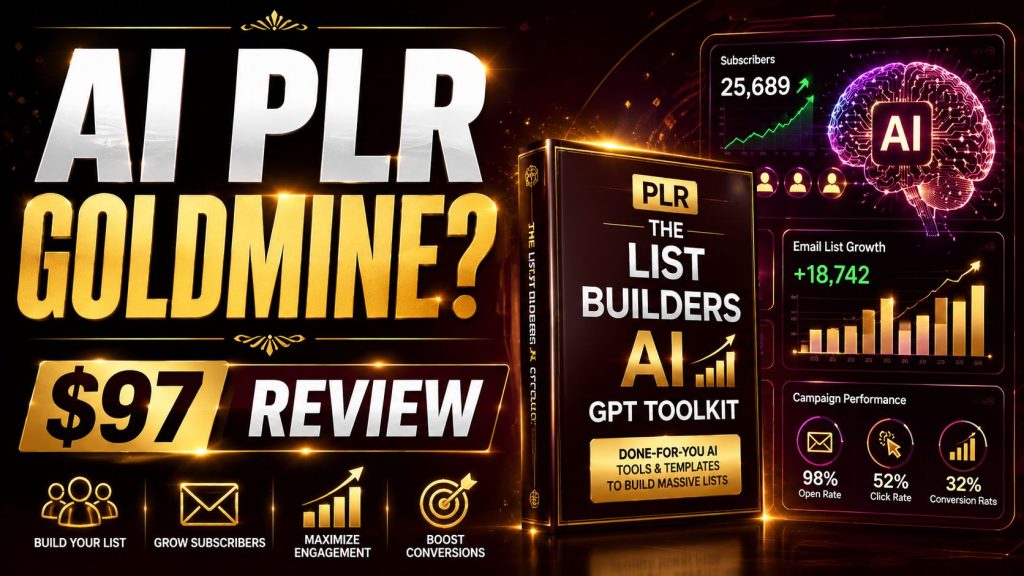 PLR The List Builders AI GPT Toolkit Review