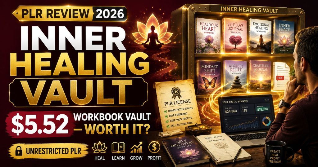 Inner Healing Vault w/ Unrestricted PLR Review