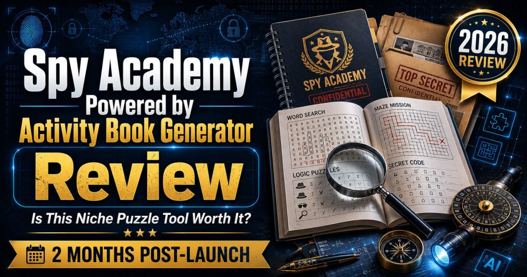 Spy Academy Powered by Activity Book Generator Review