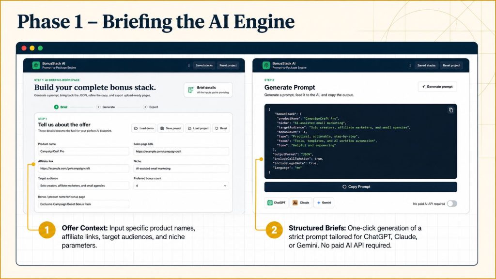 Bonus Stack AI - Complete Bonus stacks in minutes Review