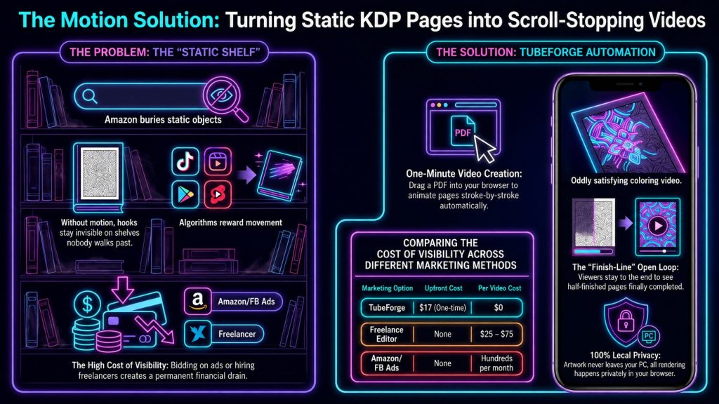 TubeForge Turn KDP Pages Into Scroll Stopping Videos Review