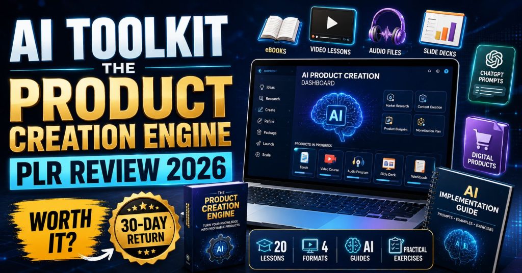 AI Toolkit The Product Creation Engine PLR Review