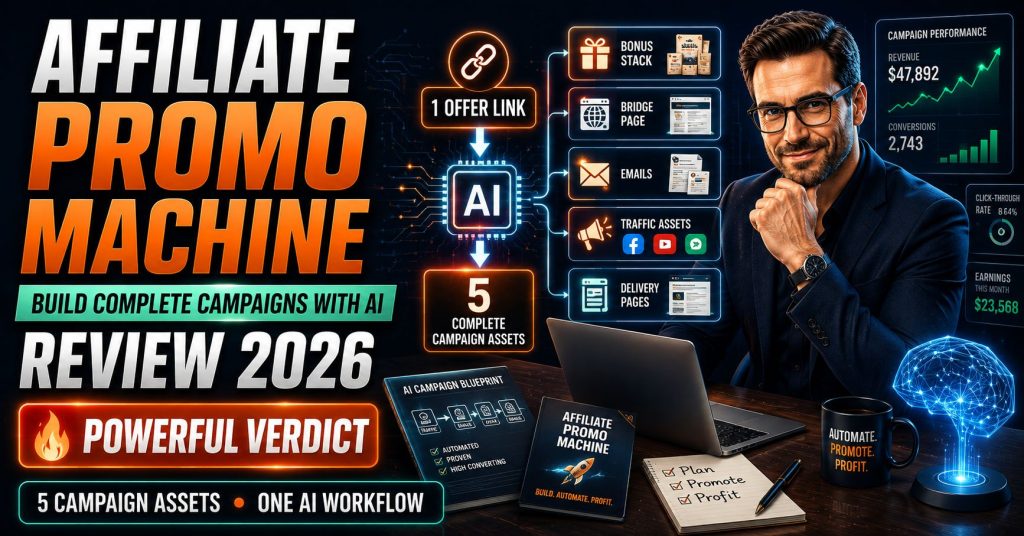Affiliate Promo Machine Build Complete Campaigns With AI Review