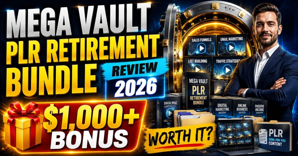 Mega Vault PLR Retirement Bundle Review