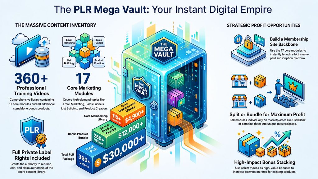 Mega Vault PLR Retirement Bundle Review