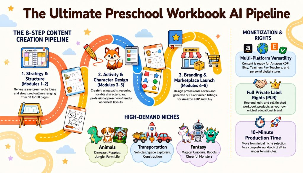 PLR Pencil Control Workbook Creator AI Review