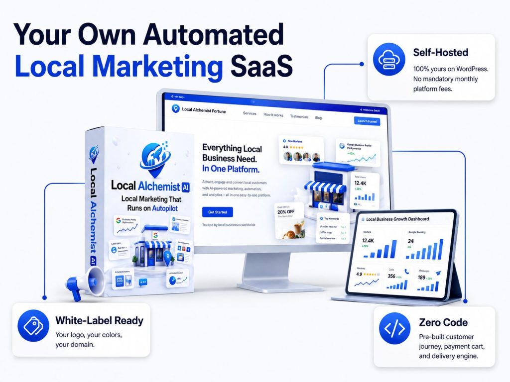 Local Alchemist AI Your Own Automated Local Marketing SaaS Review
