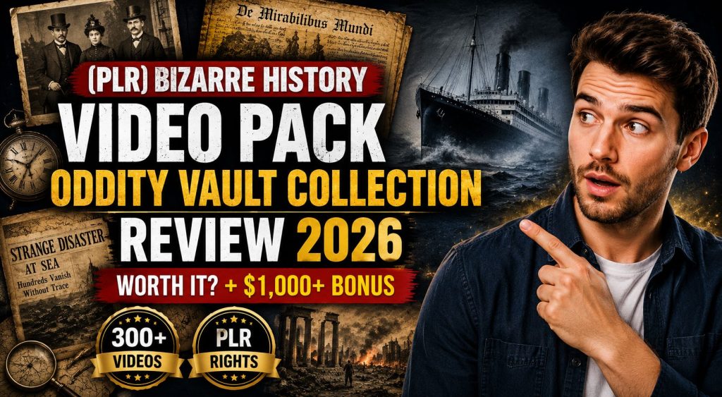 PLR Bizarre History Video Pack Oddity Vault Collection Review