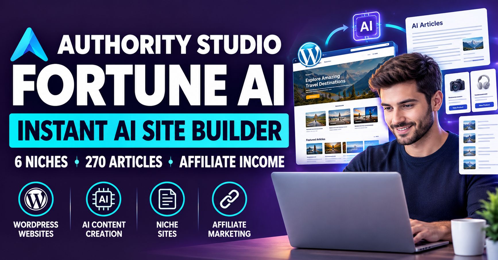 Authority Studio Fortune AI Instant Authority Site Builder Review 2026