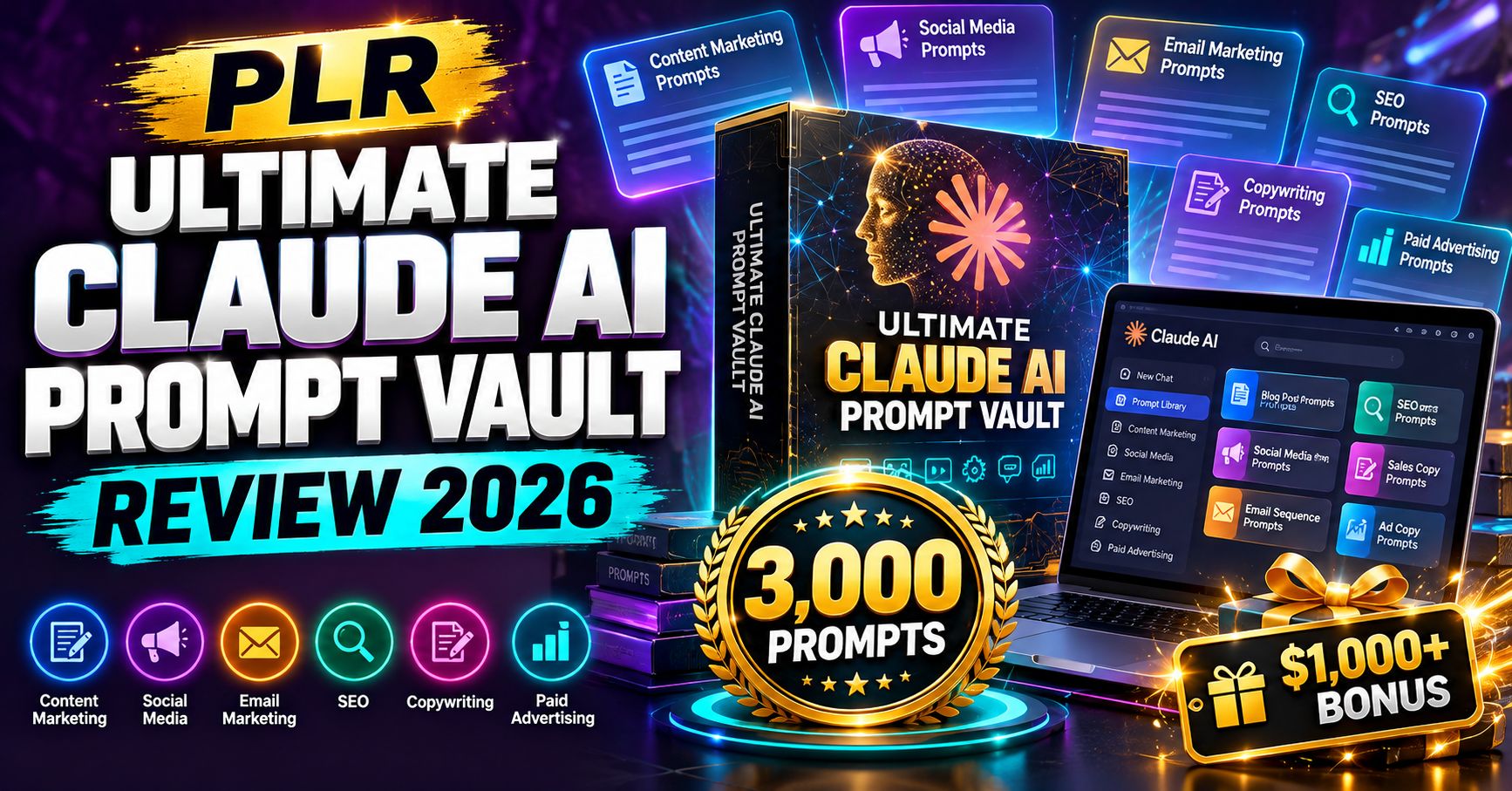 PLR Ultimate Claude AI Prompt Vault Review 2026: Is It Worth It? PLR Ultimate Claude AI Prompt Vault Review 2026: Is It Worth It?