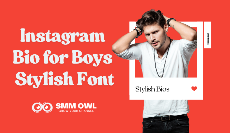 Instagram Bio for Boys Stylish Font