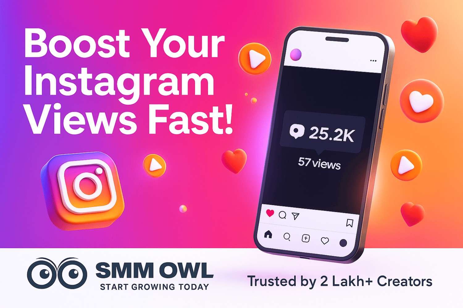 Buy Cheap Instagram Reel Views - Indian Views available