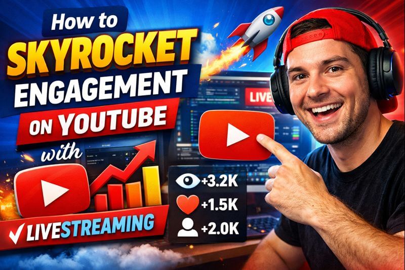 Skyrocket engagement with YouTube livestreaming