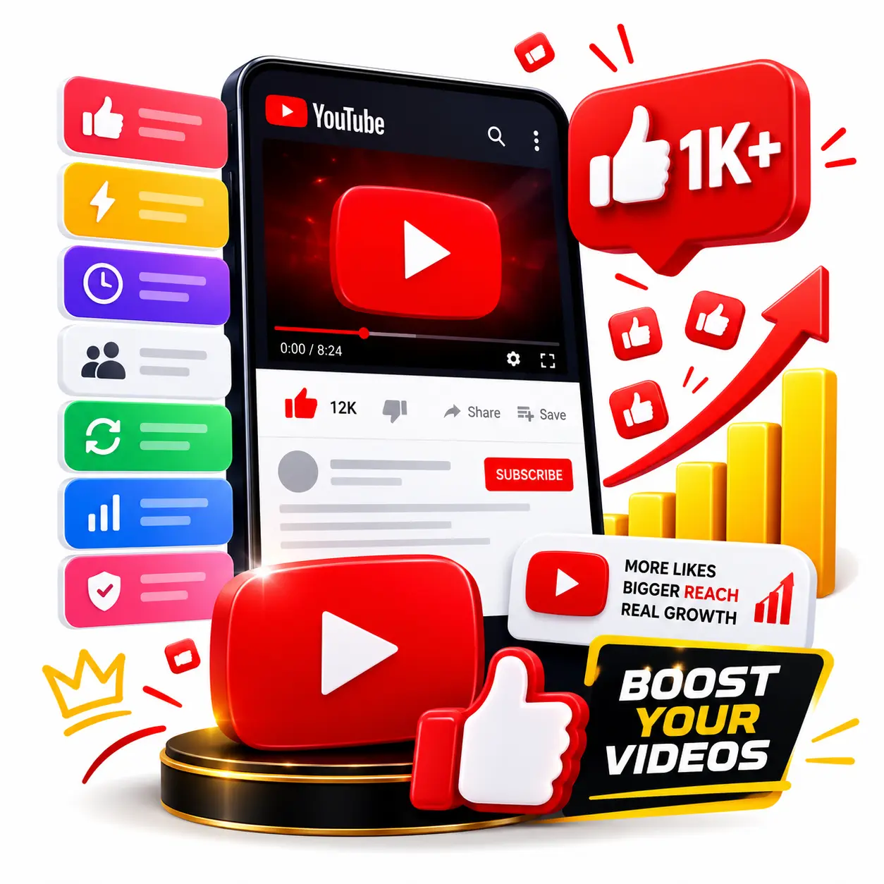 Buy YouTube Likes Services