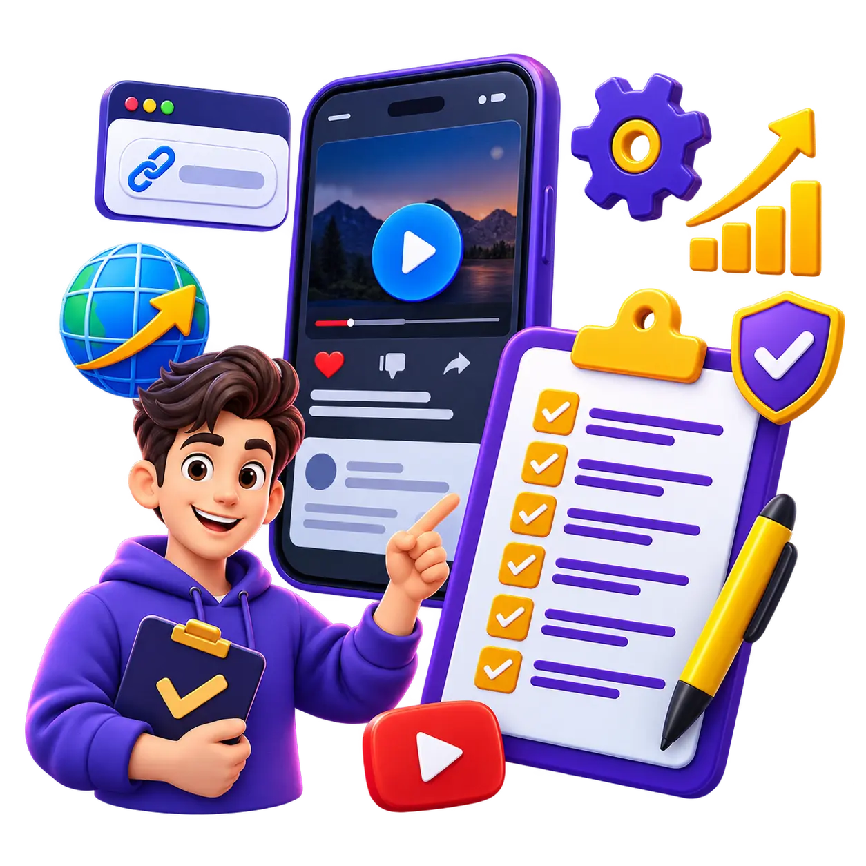 Checklist before ordering YouTube likes