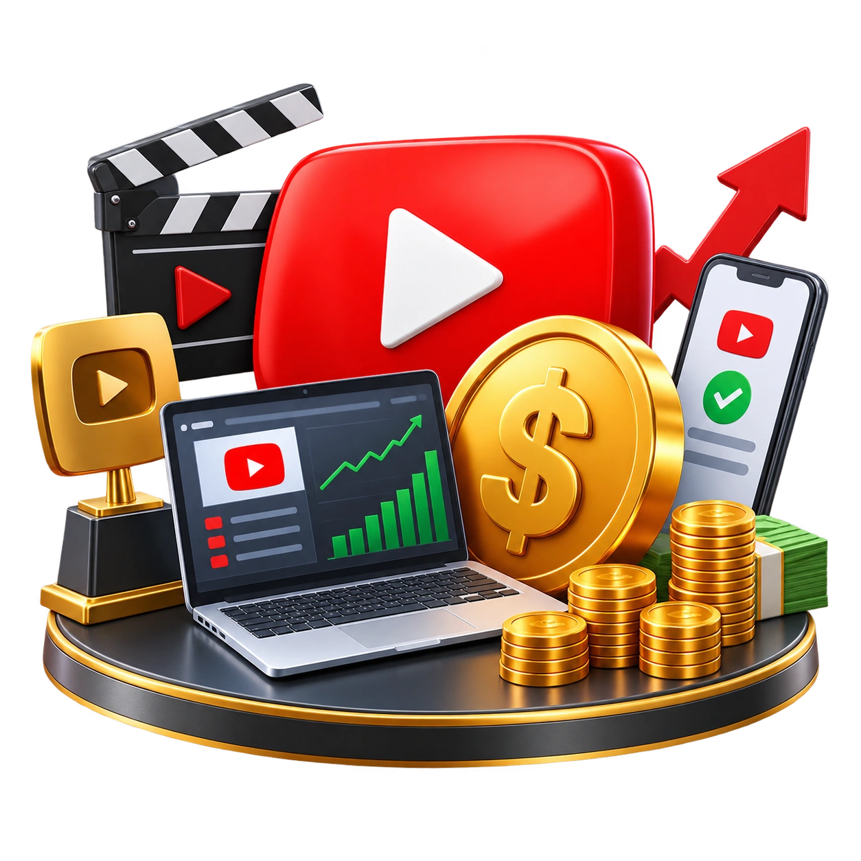 YouTube monetization